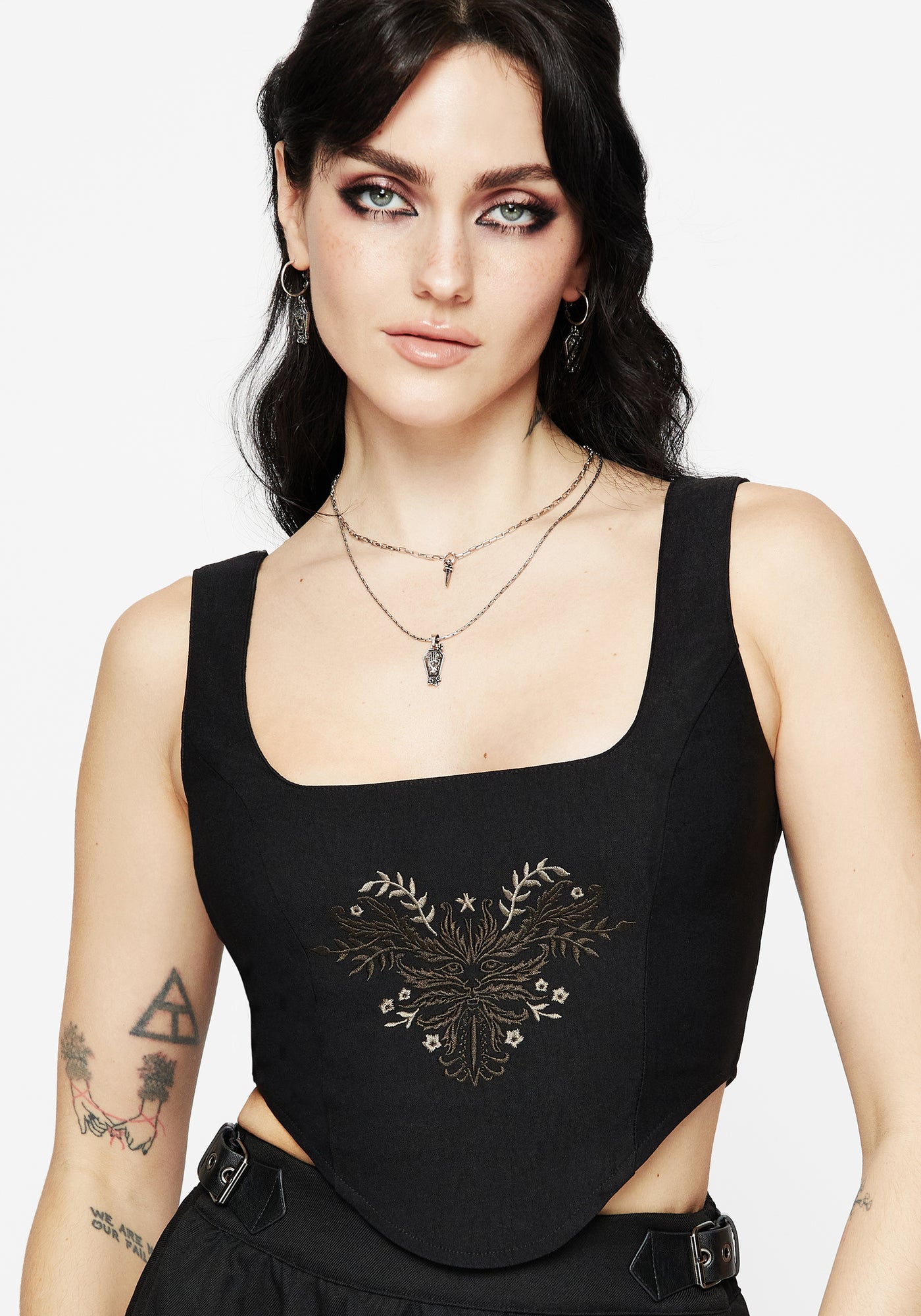 BORDERS at BALCONY フレア CORSET Tシャツ BORDERS at BALCONY | FLICKA ASHIYA