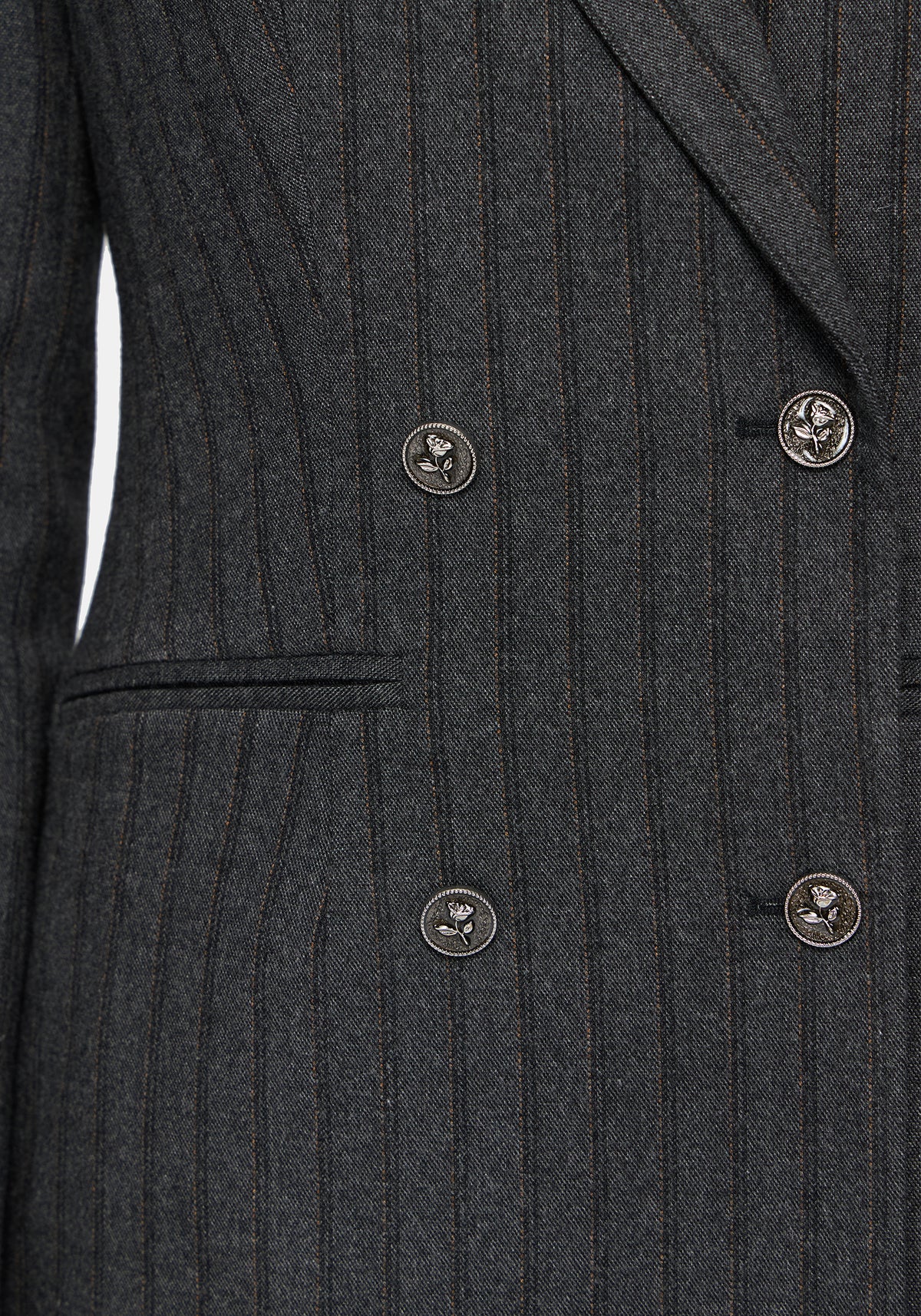 Blair Pinstripe Blazer Dress