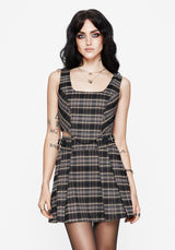 Aiden Check Corset Top