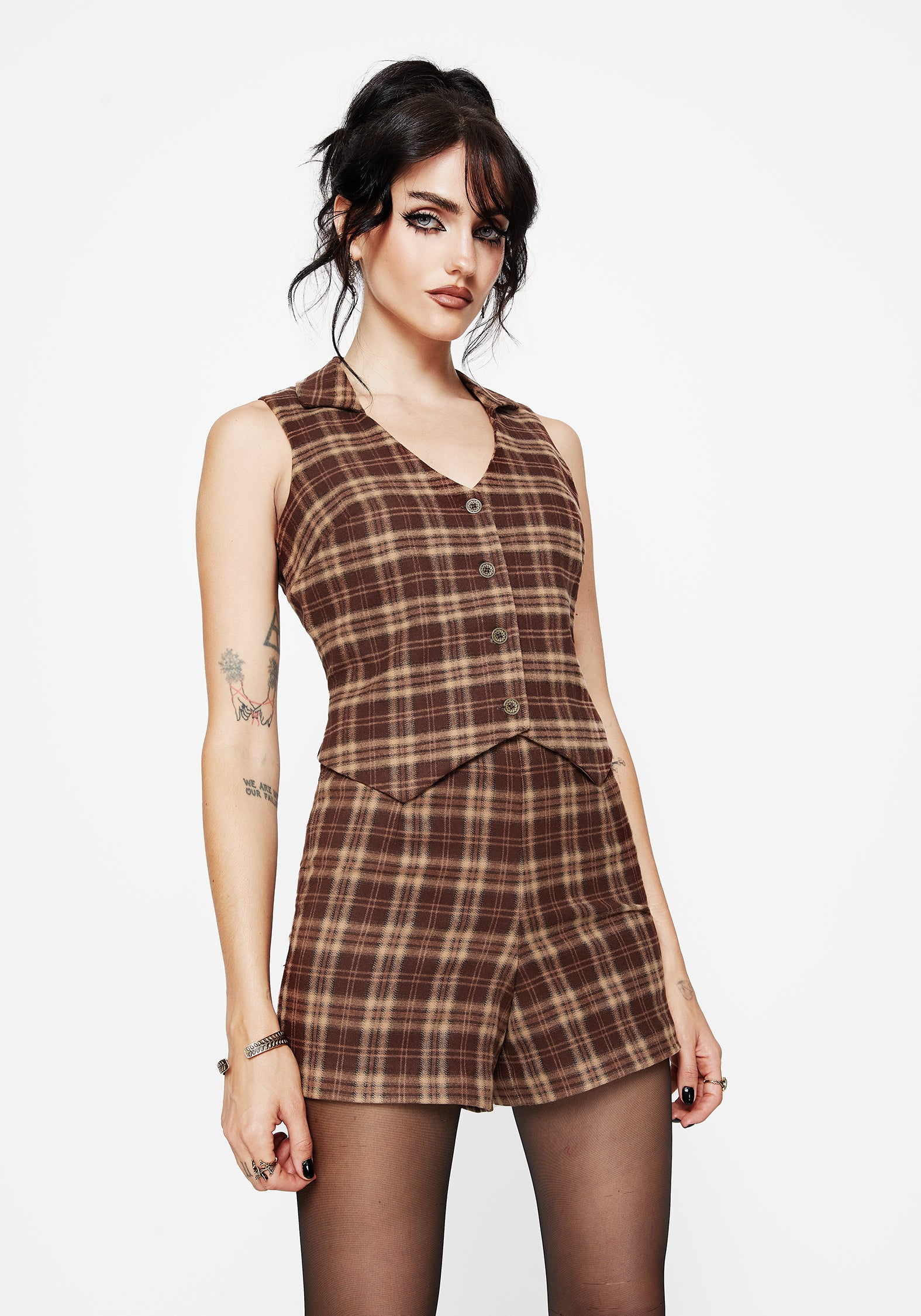 Milo Check Shorts