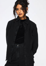 Ceres Cotton Moth Broderie Hem Shirt