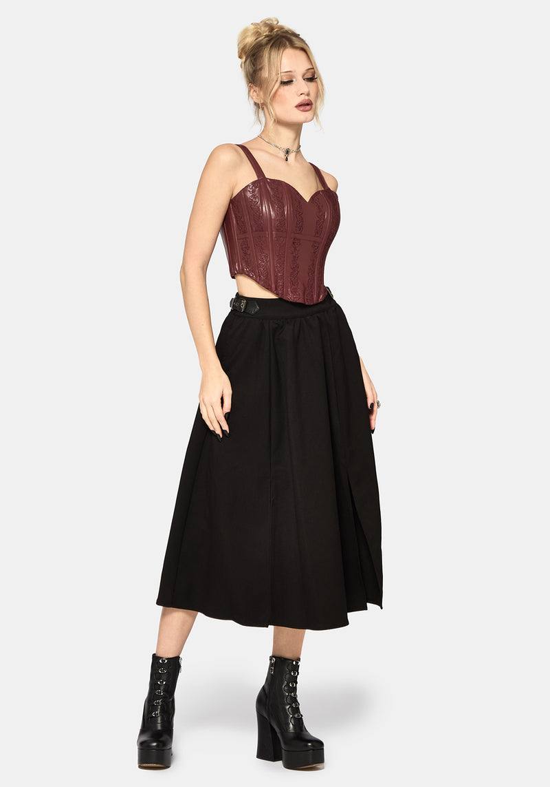 Rouvelle PU Red Corset – Disturbia