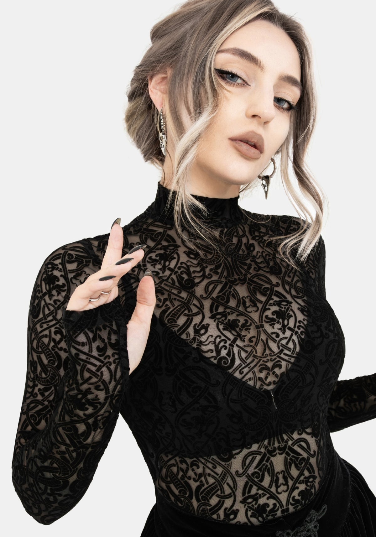 Women's Mesh Tops | Disturbia - Shop Women's Gothic