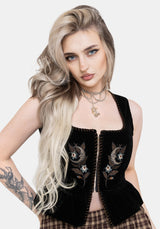 Eria Celestial Embroidered Waistcoat Corset