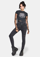 Deadly Blossom Short Sleeve Baby Tee