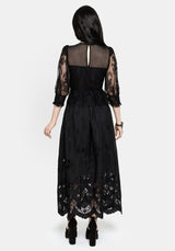 Jade Lace Embroidered Sweetheart Blouse