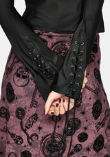 Kaya Lace Up Slinky Top