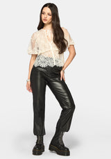 Ania Lace Cape Top