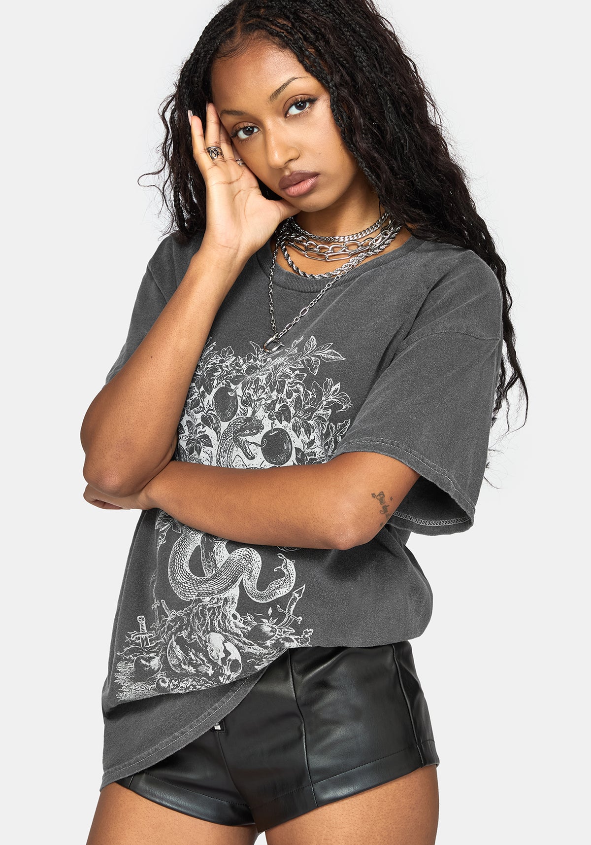 Paradise Decays Oversized T-Shirt