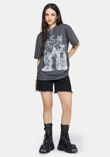 Asha Washed Boyfriend T-Shirt