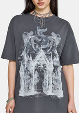 Asha Washed Boyfriend T-Shirt