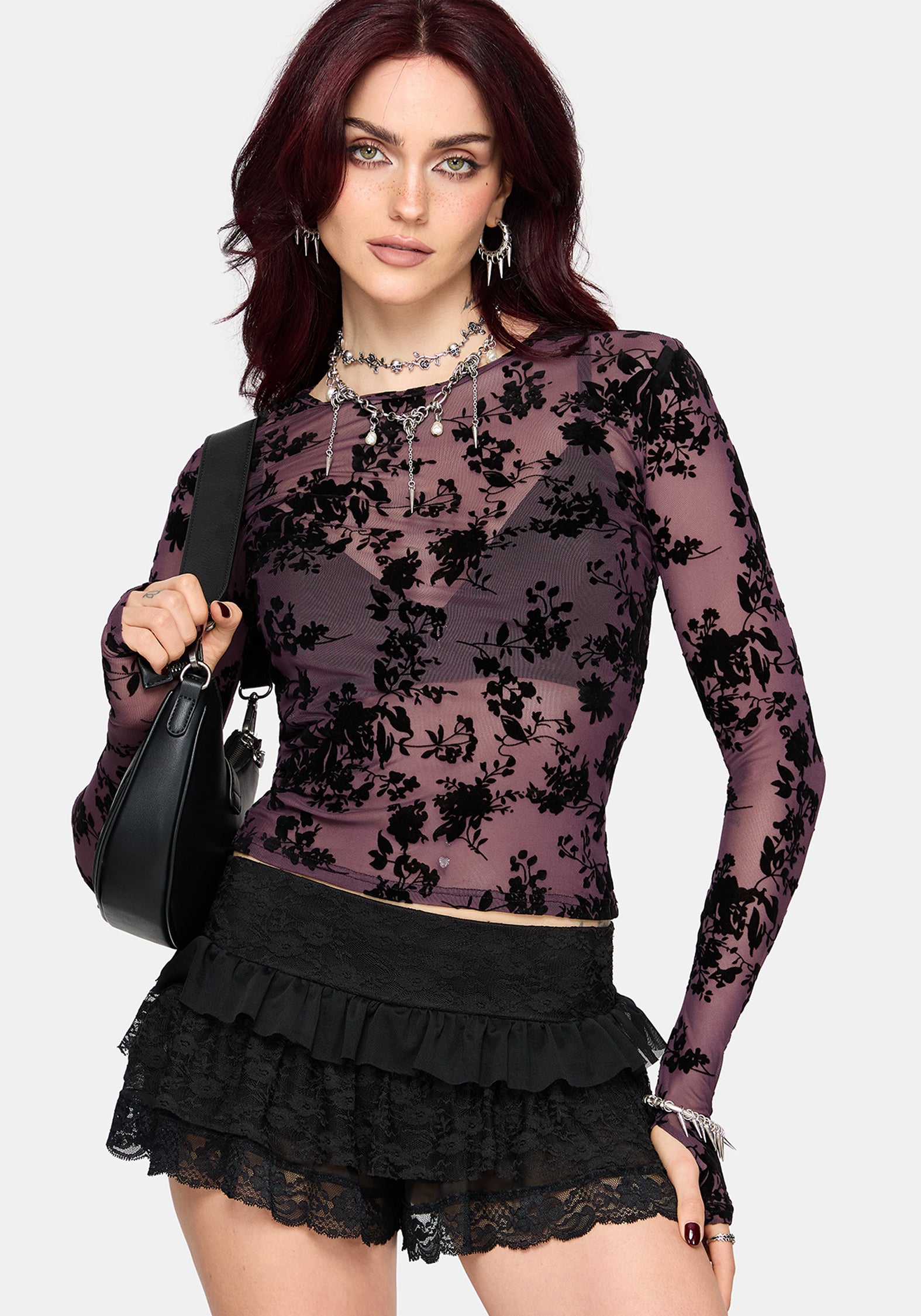 Women's Mesh Tops | Disturbia - Shop Women's Gothic, Alternative