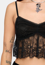 Senna Lace Babydoll Cami Top