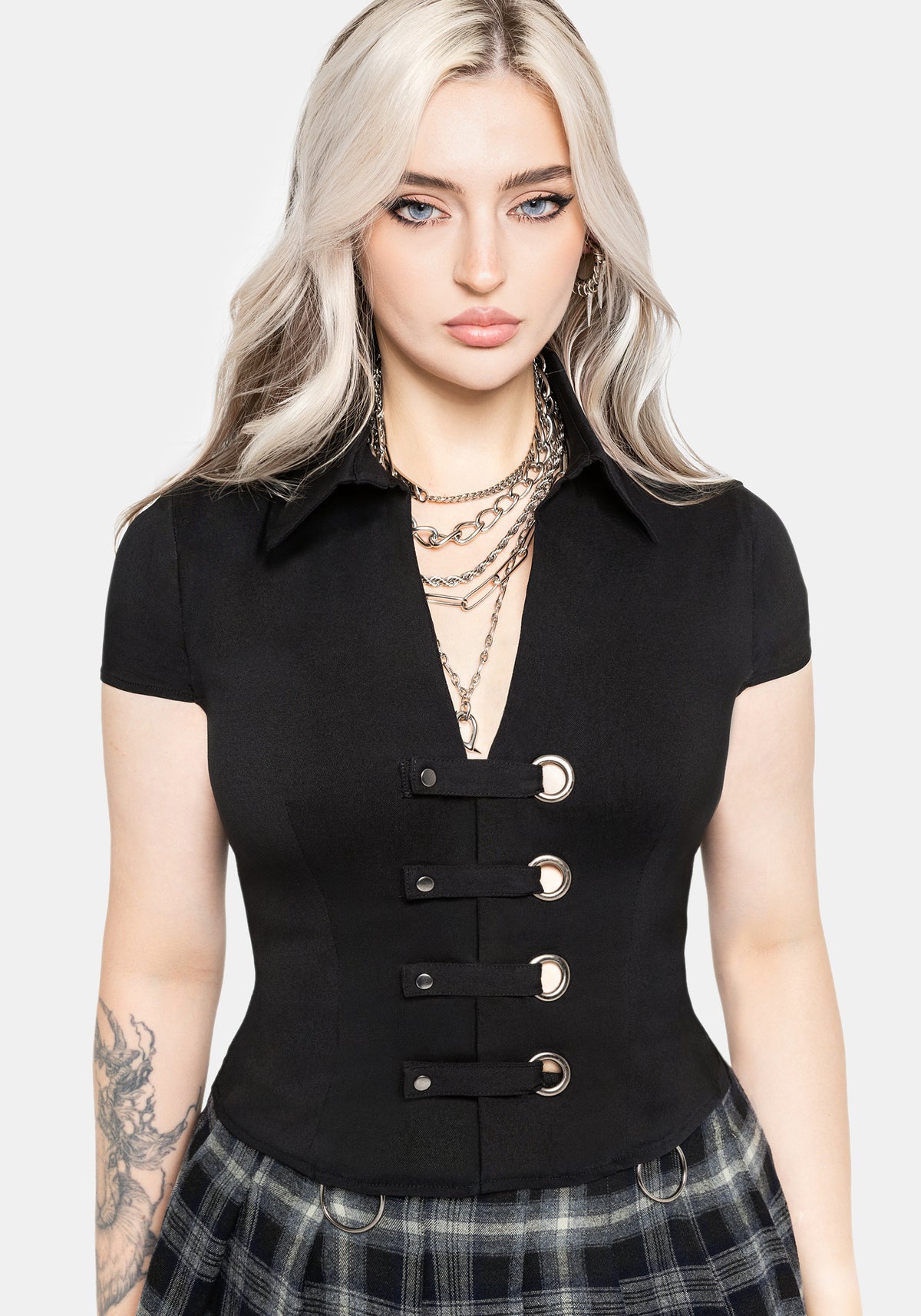 Alina Bengaline Eyelet Shirt