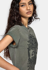 Paradise Decays Boxy Crop T-Shirt