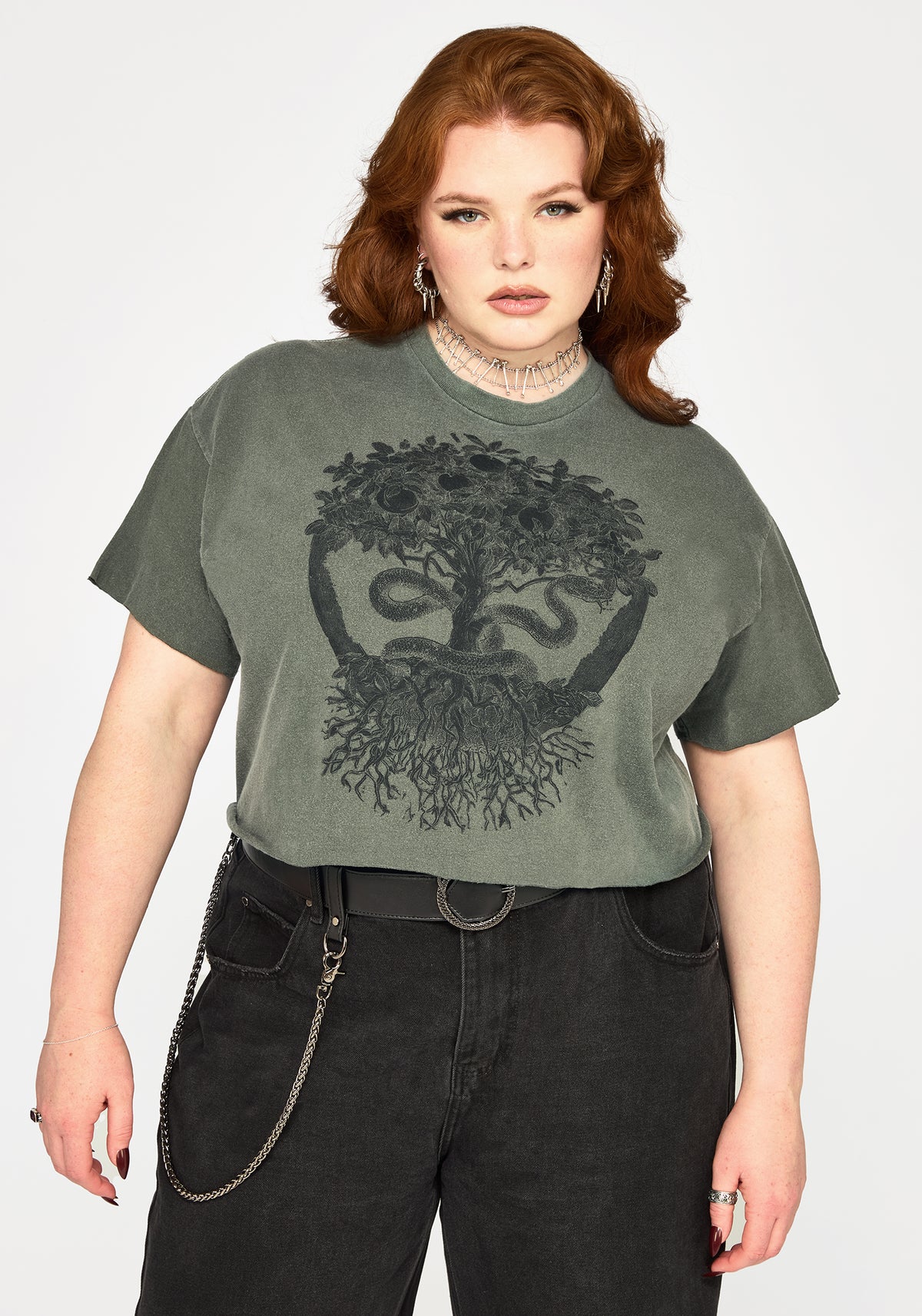 Paradise Decays Boxy Crop T-Shirt