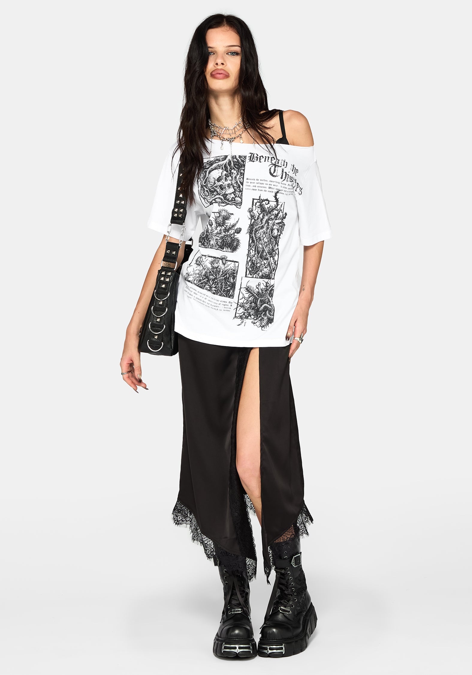Beneath The Thistles Slouchy Top