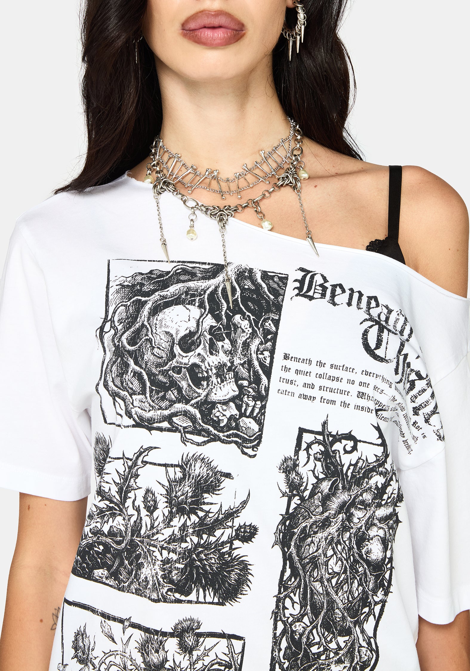 Beneath The Thistles Slouchy Top