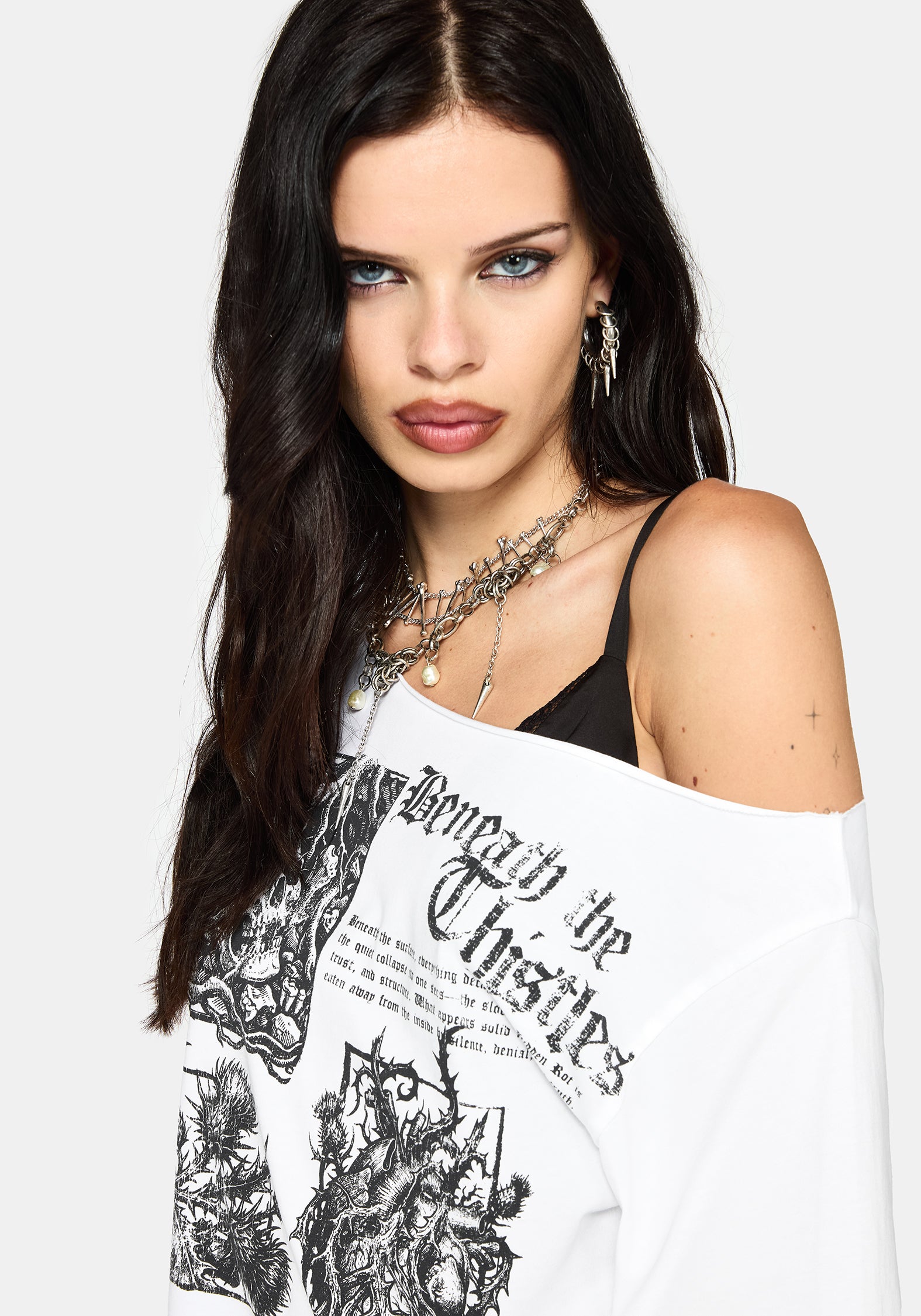 Beneath The Thistles Slouchy Top