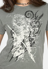 Scáthach Anime Fitted Tee