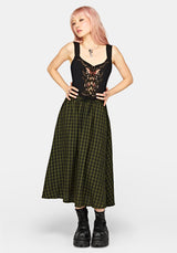 Siora Folklore Embroidered Corset Top - Black