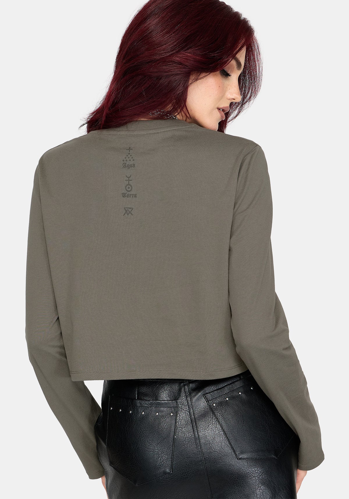 Equinox Graphic Long Sleeve Boxy T-Shirt