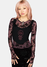Equinox Embroidered Corset Top