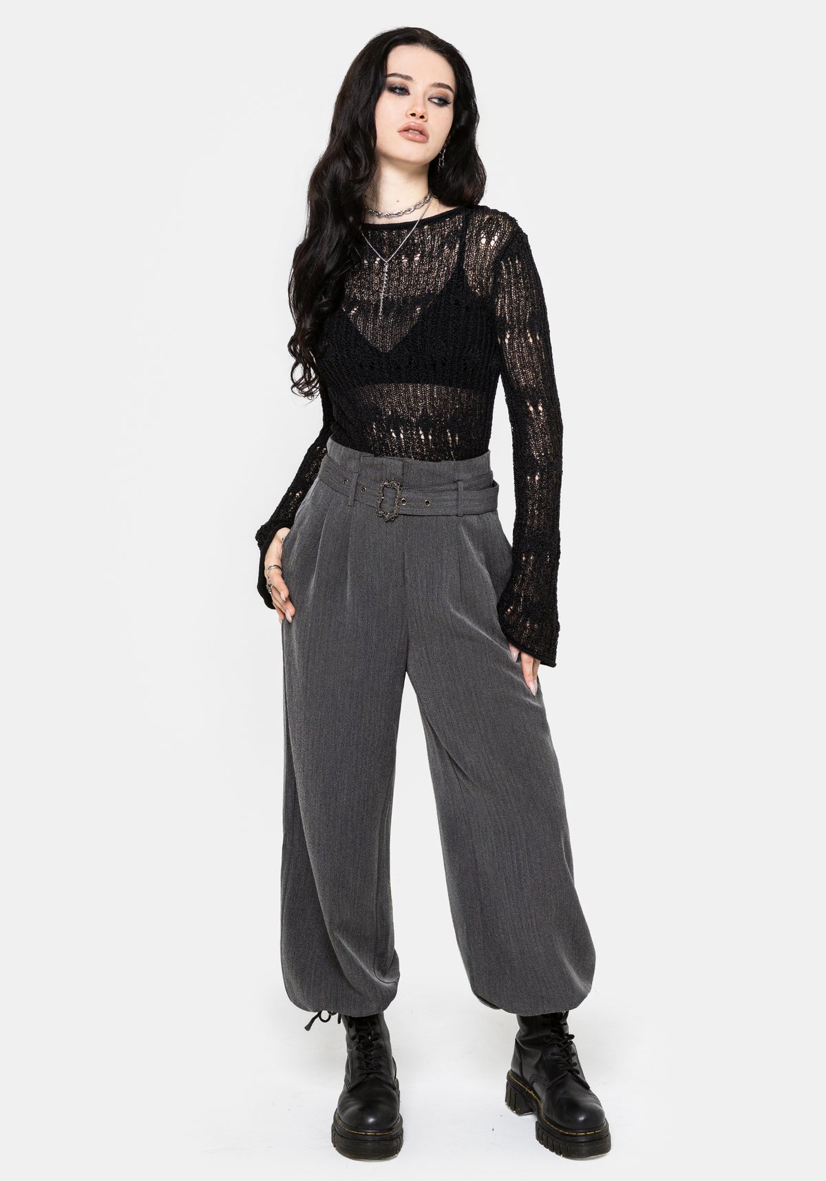Cameron Paperbag Waist Balloon Trouser US 2