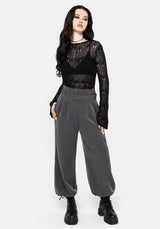Cameron Paperbag Waist Balloon Trouser US 2