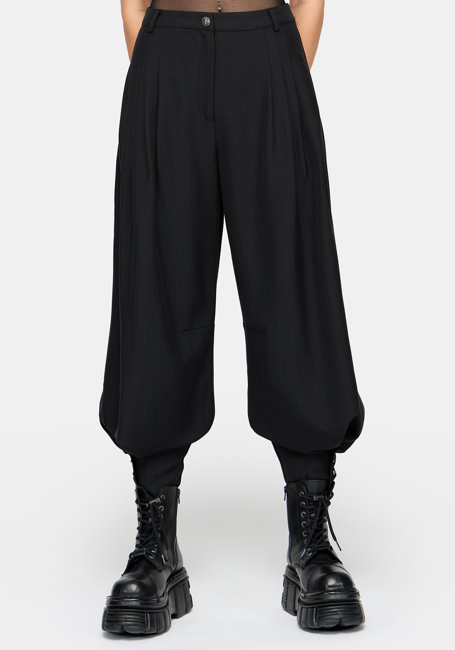 Quinn Pleated Balloon Trouser