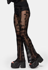 Pyra Jewel Flocked Mesh Flare