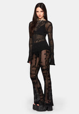 Pyra Jewel Flocked Mesh Flare