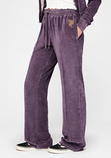 Solara Phoenix Embroidered Wide Leg Sweatpants
