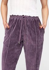 Solara Phoenix Embroidered Wide Leg Sweatpants