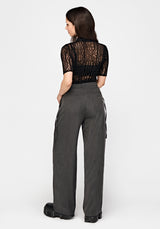 Piper Lace Up Side Straight Leg Trouser