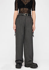 Piper Lace Up Side Straight Leg Trouser
