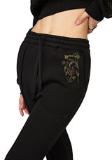 Ouro Embroidered Flared Jogger US 2
