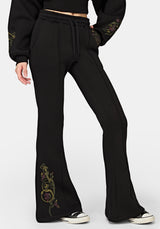 Ouro Embroidered Flared Jogger US 2