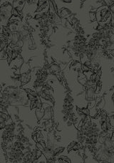 Orla Foxglove Potion Print Shirred Bodice Midaxi Dress