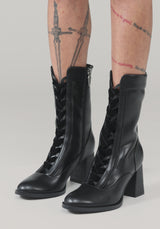 Lileena Heeled Lace Up Boots