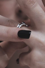 Rosethorn Sterling Silver Band - Women's