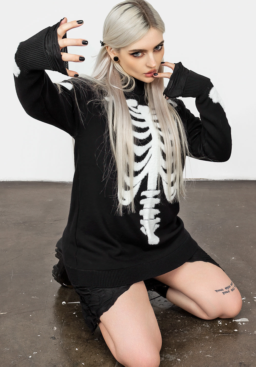 Skeletus Oversized Sweater