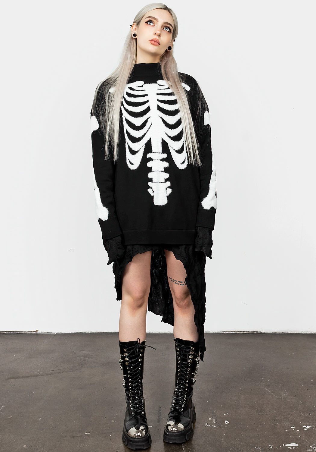 Skeletus Oversized Sweater