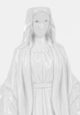 CRYING MADONNA CANDLE HOLDER