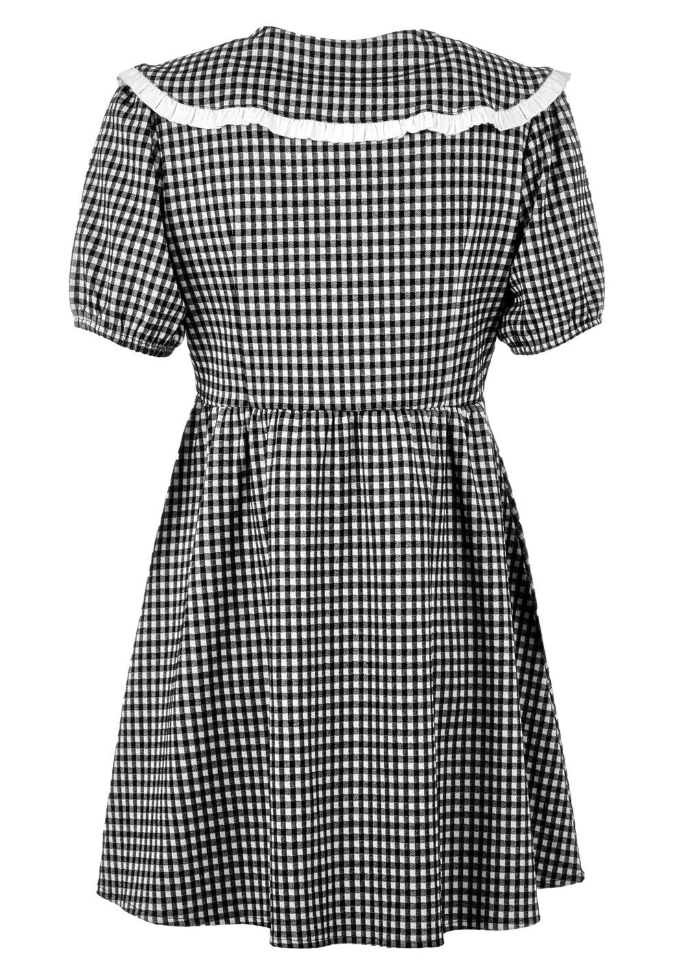 Mabel Gingham Collared Dress | Disturbia - Shop Women's Gothic