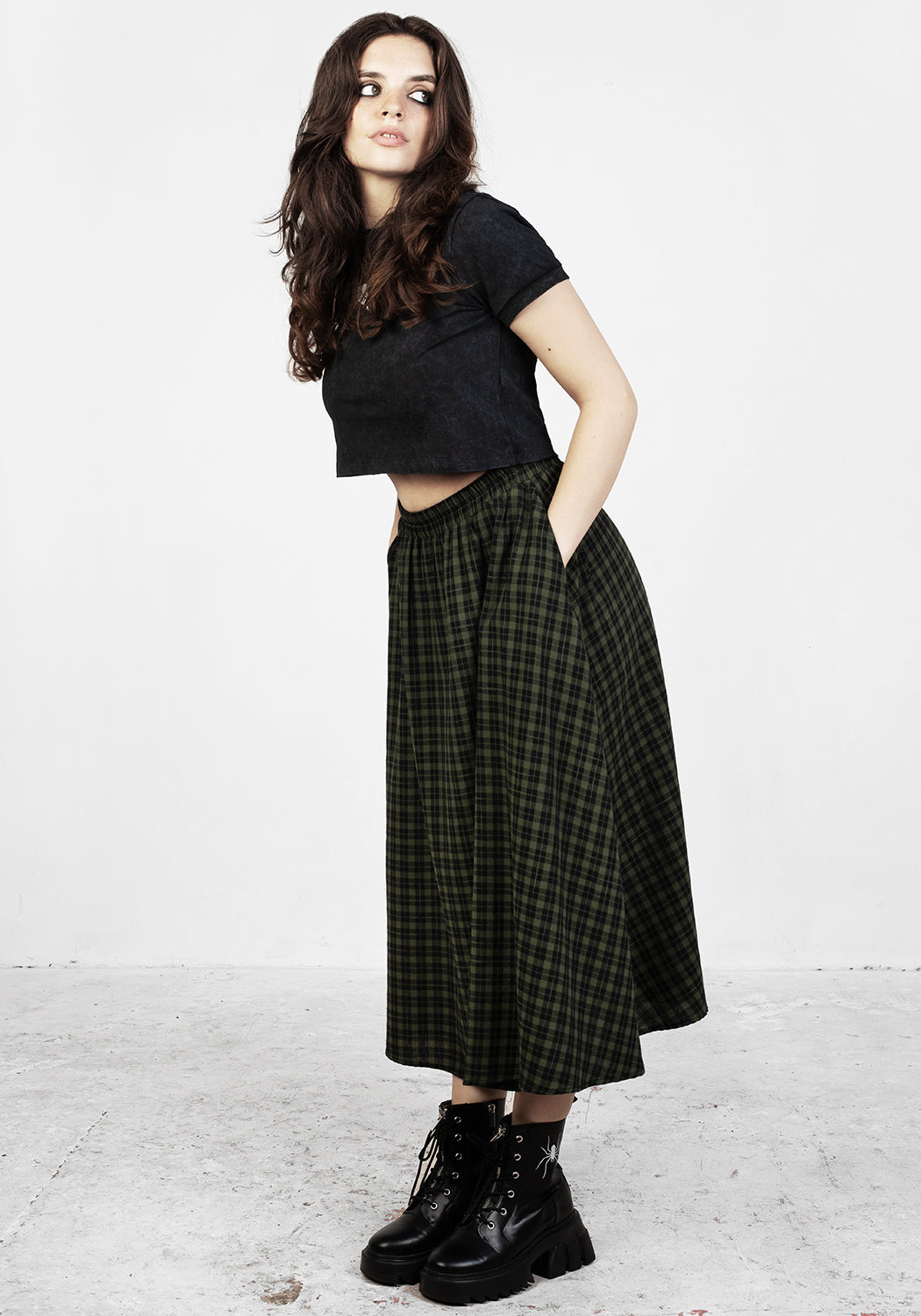 Mad About Mini Midi Skirt Terracotta