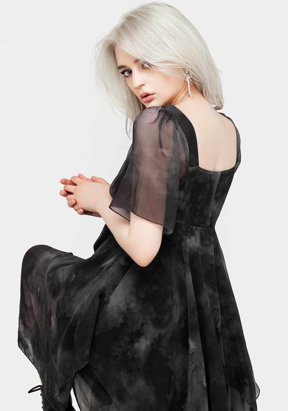 Tempest Layered Midi Dress | Disturbia