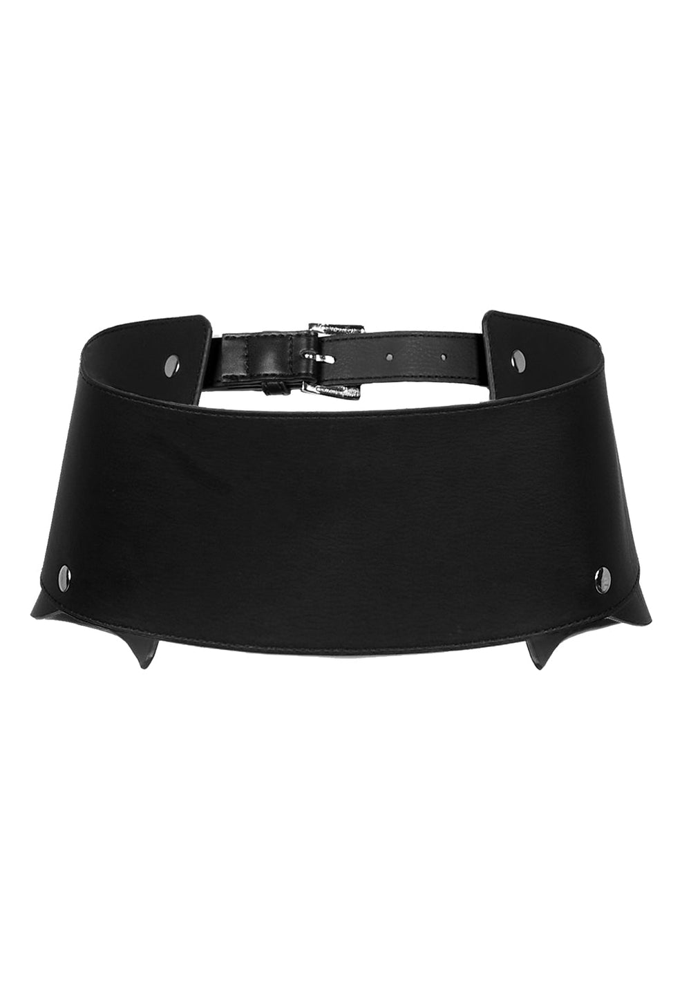 DAVID KOMA】BLACK WAIST-MARK peplum BELT DAVID KOMA】BLACK WAIST