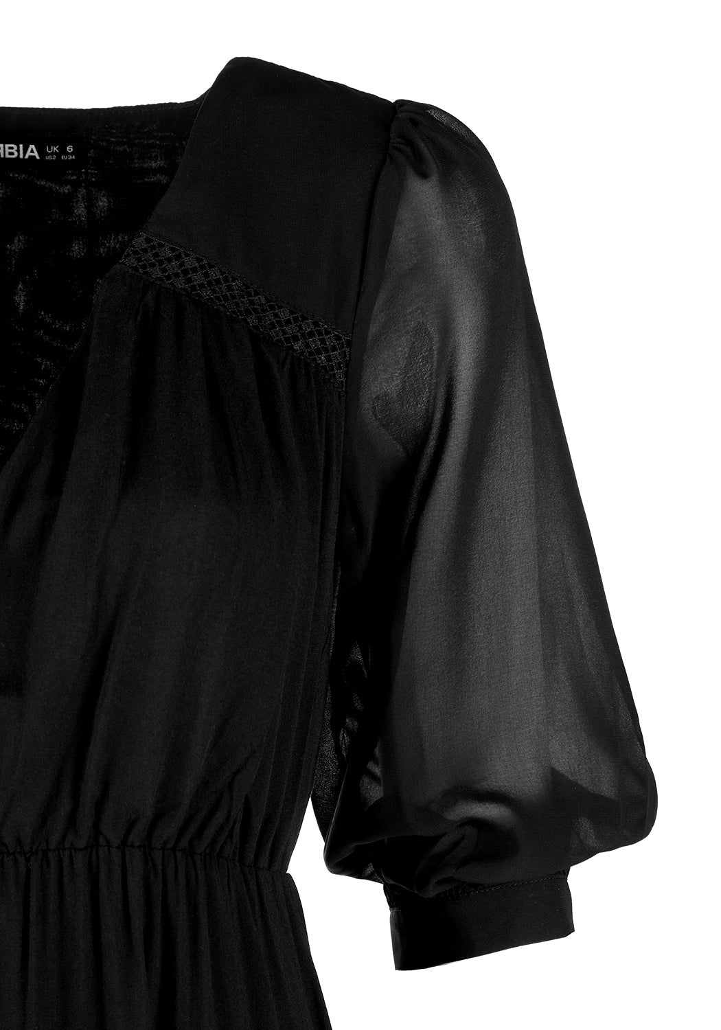 The Maja Dress in Black and White