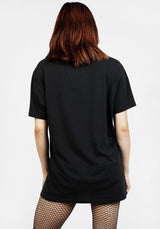 Perception Black Garment Washed T-shirt